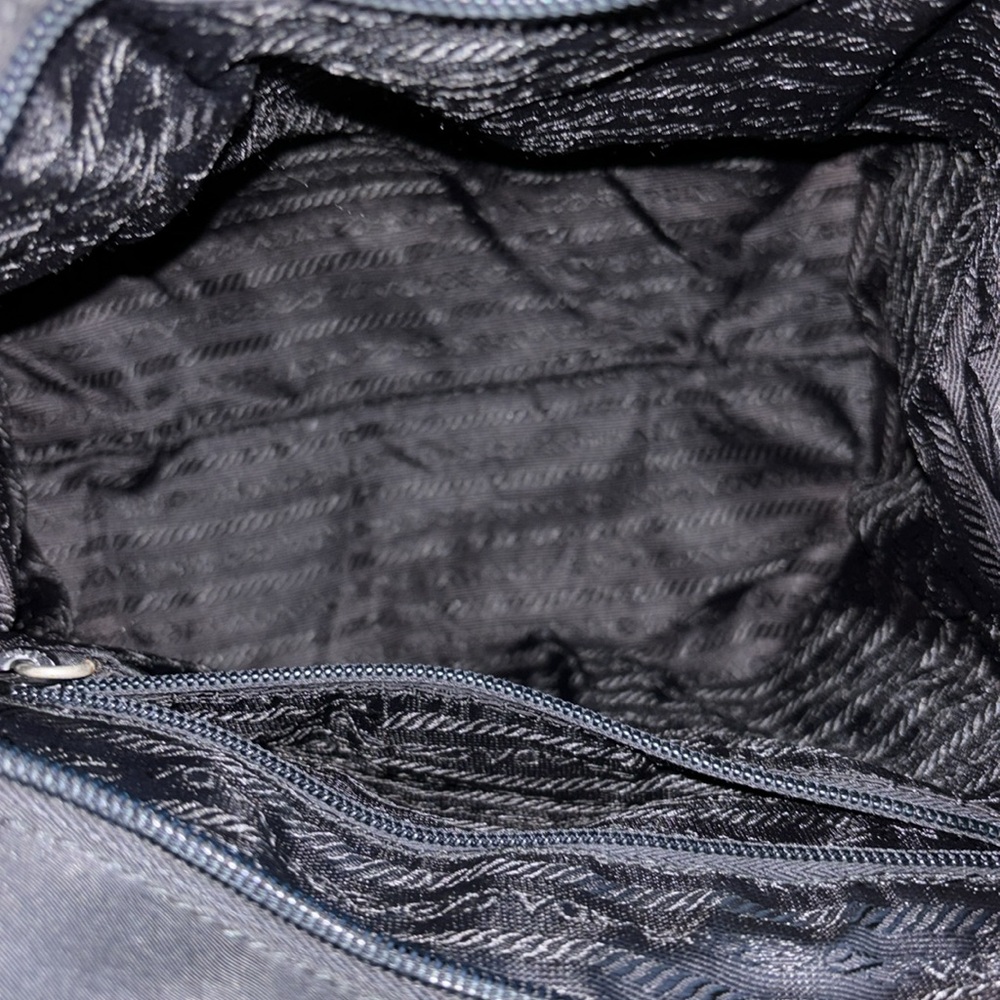 PRADA Hand Bag Nylon Black Auth - Picture 11 of 16